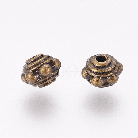 Tibetan Style Alloy Spacer Beads MLF1017Y-1