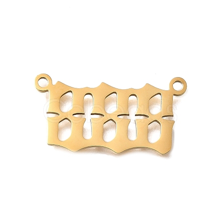 304 Stainless Steel Pendants STAS-D382-04H-G-1