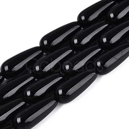Opaque Glass Beads Strands X-GLAA-Q113-03A-C06-1