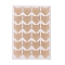 Photo Mounting Corners, Self Adhesive Sticker, for DIY Scrapbook Album Diary Personal Organizer Notebook, Camel, 12.5x9x0.07cm, Sticker: 21x20mm, 24pcs/sheet