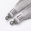 Nylon Tassels Big Pendant Decorations X-STAS-F142-04P-2