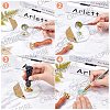 10 Colors Sealing Wax Particles DIY-CP0002-99-6