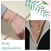 8Pcs 8 Styles Brass Micro Pave Clear Cubic Zirconia Charms KK-CJ0004-22-7