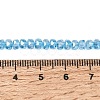 Electroplate Glass Beads Strands GLAA-Q105-03X-4
