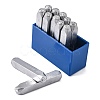 Iron Metal Stamps AJEW-L060-03M-2