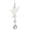 Glass Teardrop Hanging Suncatchers HJEW-JM04654-01-2