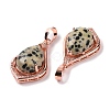 Natural & Synthetic Mixed Gemstone Pendants G-H283-04RG-4