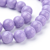 Natural Mashan Jade Round Beads Strands G-D263-10mm-XS24-3