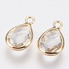 Glass Charms KK-Q752-001G-2