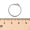 Non-Tarnish 304 Stainless Steel Adjustable Rings X-RJEW-K245-49P-2