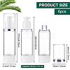 Empty Portable Plastic Airless Pump Bottles AJEW-WH0299-91A-2