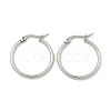 Tarnish Resistant 304 Stainless Steel Hoop Earrings EJEW-F105-10P-4