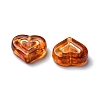 Imitation Amber Transparent Acrylic Beads X-MACR-D071-02D-4