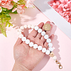 1Pc Silicone & Wood Pendant Decorations HJEW-BM0001-61D-3