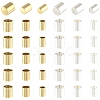 30Pcs 3 Styles 201 Stainless Steel Cord Ends STAS-YW0002-98-1