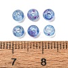 Picasso Transparent Glass Beads GL-CBA5413-01F-3