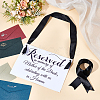 2Pcs Paper Wedding Memorial Sign AJEW-CN0006-23-4
