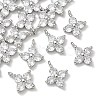 SHEGRACE Brass Cubic Zirconia Charms XGRQ4H448-680P-A-1