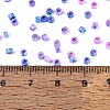 Opaque Picasso Cylinder Glass Beads SEED-Q039-06A-06-4