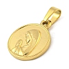 Ion Plating(IP) 304 Stainless Steel Pendants X-STAS-B071-02G-12G-2