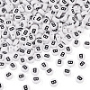 500Pcs Acrylic Beads SACR-TA0001-55B-1