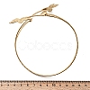 304 Stainless Steel Arm Cuff Bangles for Women BJEW-B152-01G-B-6