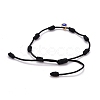 Adjustable Nylon Thread Charm Bracelets BJEW-JB06274-5