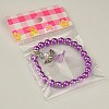 Lovely Wedding Dress Angel Bracelets for Kids BJEW-JB00727-08-3