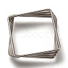 Non-Tarnish 304 Stainless Steel Open Jump Rings STAS-H133-14P-1
