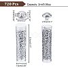 720Pcs Colours Luster Czech Glass Seed Beads GLAA-NB0001-51B-2