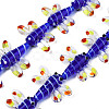Autumn Theme Handmade Lampwork Beads Strands LAMP-Q031-017A-1