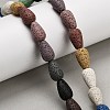 Natural Lava Rock Beads Strands G-G347-03A-1