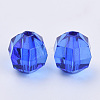 Transparent Acrylic Beads TACR-Q256-6mm-V44-2