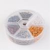 1 Box 6 Color Iron Open Jump Rings IFIN-X0025-6mm-NF-B-4