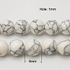 Synthetic Turquoise Beads Strands TURQ-H038-6mm-XXS03-2