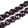 Handmade Silver Foil Lampwork  Beads FOIL-T024-12A-3