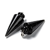 Natural Obsidian Pendants G-K311-47B-3