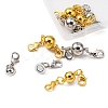 8Pcs 2 Style Brass Magnetic Clasps Converter KK-YW0001-35-FF-3