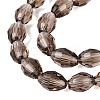 Transparent Glass Beads Strands GLAA-N071-01A-A17-3