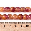 Dyed Natural White Jade Beads Strands G-T138-D09-5