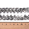 Electroplate Transparent Glass Beads Strands EGLA-N017-06-A06-4