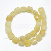 Natural Topaz Jade Beads Strands G-S357-D01-12-2