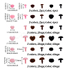 Plastic Flocky Craft Nose DIY-GA0008-72-2