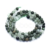 Natural Green Rutilated Quartz Beads Strands G-E561-14-4mm-2