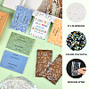 2 Bags 2 Styles Rectangle Laser Transparent Plastic Packaging Bags ABAG-SP0001-46A-3