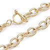 304 Stainless Steel Cable Chains Necklaces NJEW-L173-010-G-1