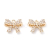 Rack Plating Brass Micro Pave Cubic Zirconia Charms LS-ZIRC-C026-02LG-1