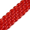Transparent Glass Beads Strands LS-GLAA-N071-01A-A05-1