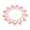 Transparent Plastic Lobster CLaw Clasps KY-H005-A08-1