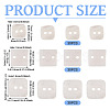 90Pcs 3 Styles Freshwater Shell Buttons BUTT-TA0001-41-5
